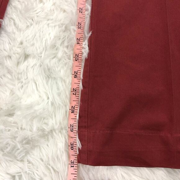 Gap Classic Essential Perfect Khakis Rust Relaxed Fit Office Ready Chinos - Picture 10 of 16